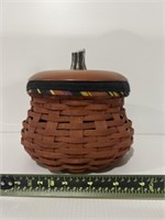2007 Longaberger Small Fall Gourd Basket with