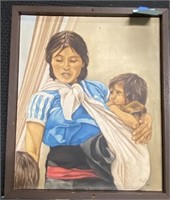 Painting of Mother and Child
