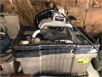 Porter cable 3x21 belt sander and tool box