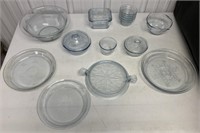 18 pcs Fire King Dishes,Serving Bowl,Sherbets