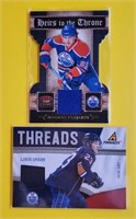 Magnus Paajarvi & Linus Omark Jersey Cards