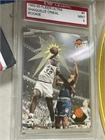 GRADED 92-93 FLEER SHAQUILLE O'NEAL ROOKIE