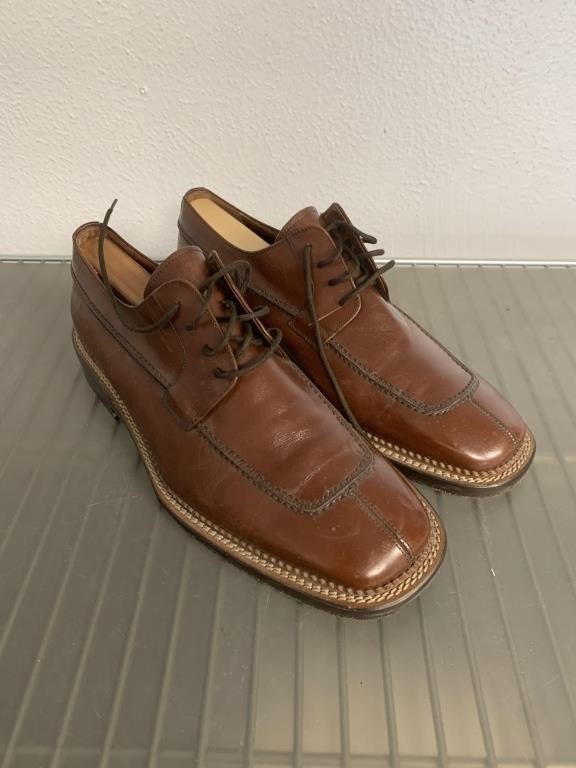 Bachrach Mens Leather Shoes Size 9m