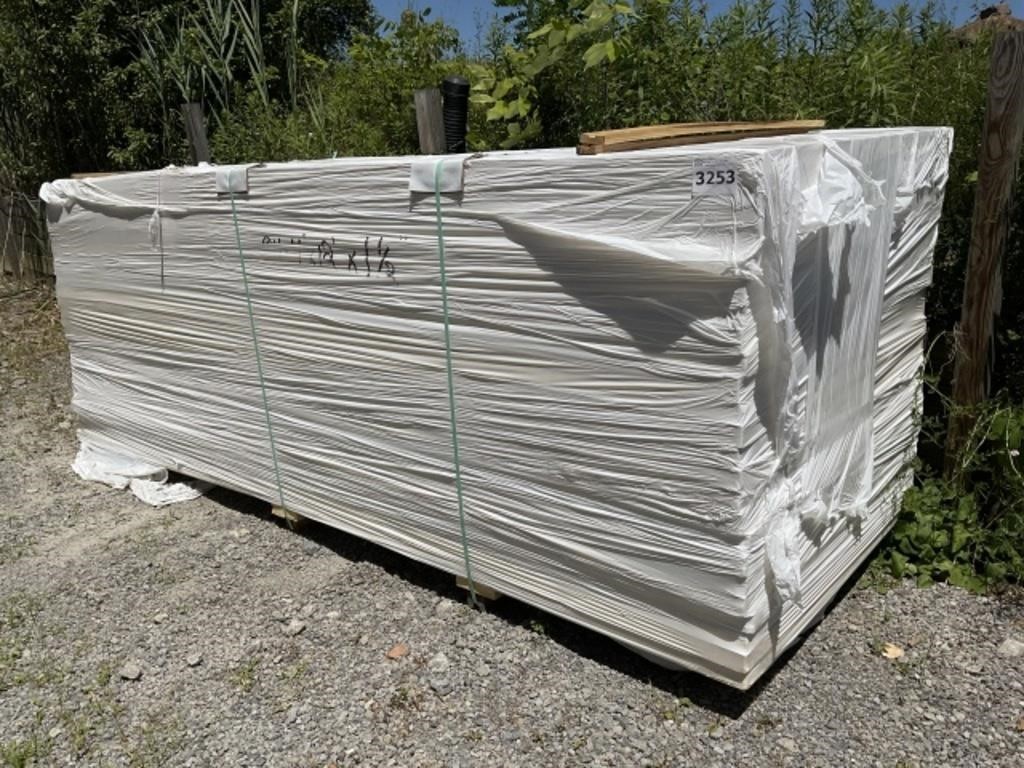 Pallet of 4' x 12' x 1-1/2" Insulation Boards