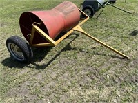 6' metal swath roller