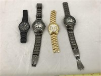 4 Watches US Polo Michael Kors Pulsar