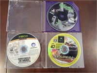 2 XBOX 1 PLAYSTATION VIDEO GAMES