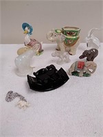 Group of small decorative figurines