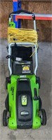 GreenWorks 16" Electric Bagger Lawn Mower *LYS