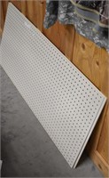 (2) White Peg Boards 22" X 50"