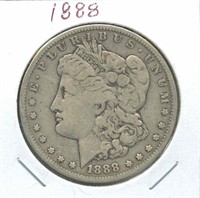 1888 Morgan Silver Dollar