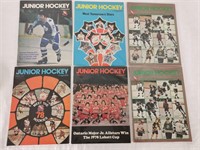1978-80 Junior Hockey Magazines x6