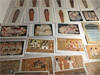 EGYPTIAN TOMBS & OTHER SIMILIAR POSTCARDS FROM BRI