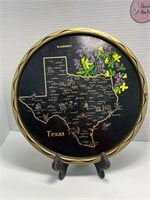 Vintage 11-Inch Metal "Texas" Tray