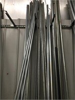 3 racks diameter metal conduit tubes