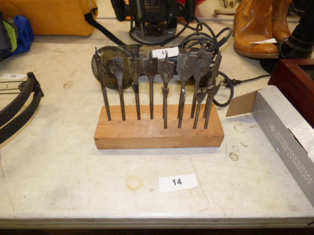 PADDLE WOOD DRILL BIT SET