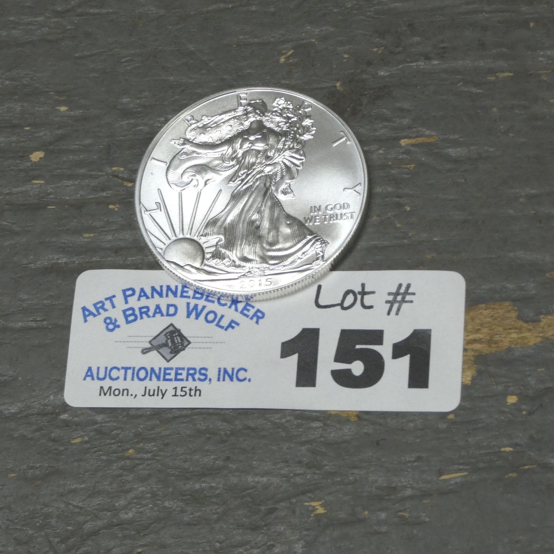 2015 American Silver Eagle Dollar