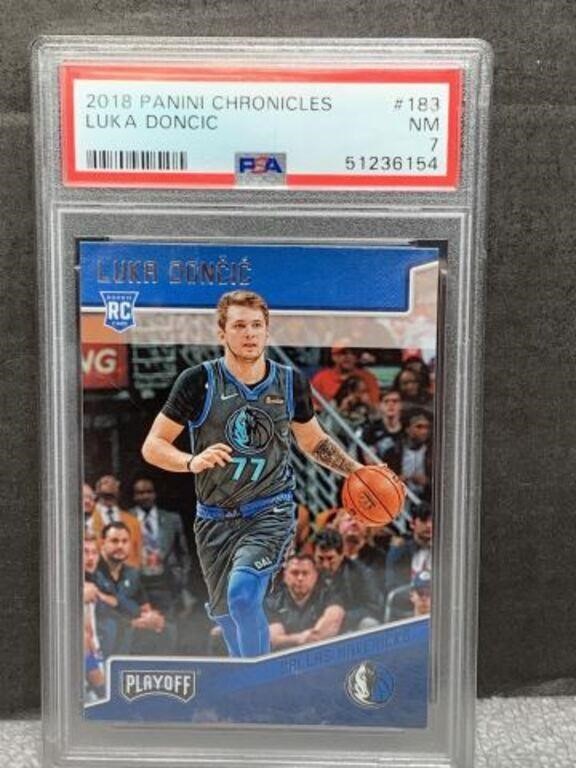 PSA 7 LUKA DONCIC 2018-19 PANINI CHRONICLES