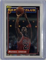 1993 Topps 50 Point Club Michael Jordan Card