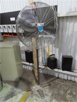 Ebony Factory Pedestal Fan 240V