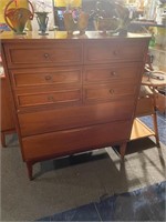 4 Drawer Dixie Mid Century Chest of Drawers