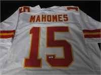 CHIEFS PATRICK MAHOMES SIGNED JERSEY HERITAGE