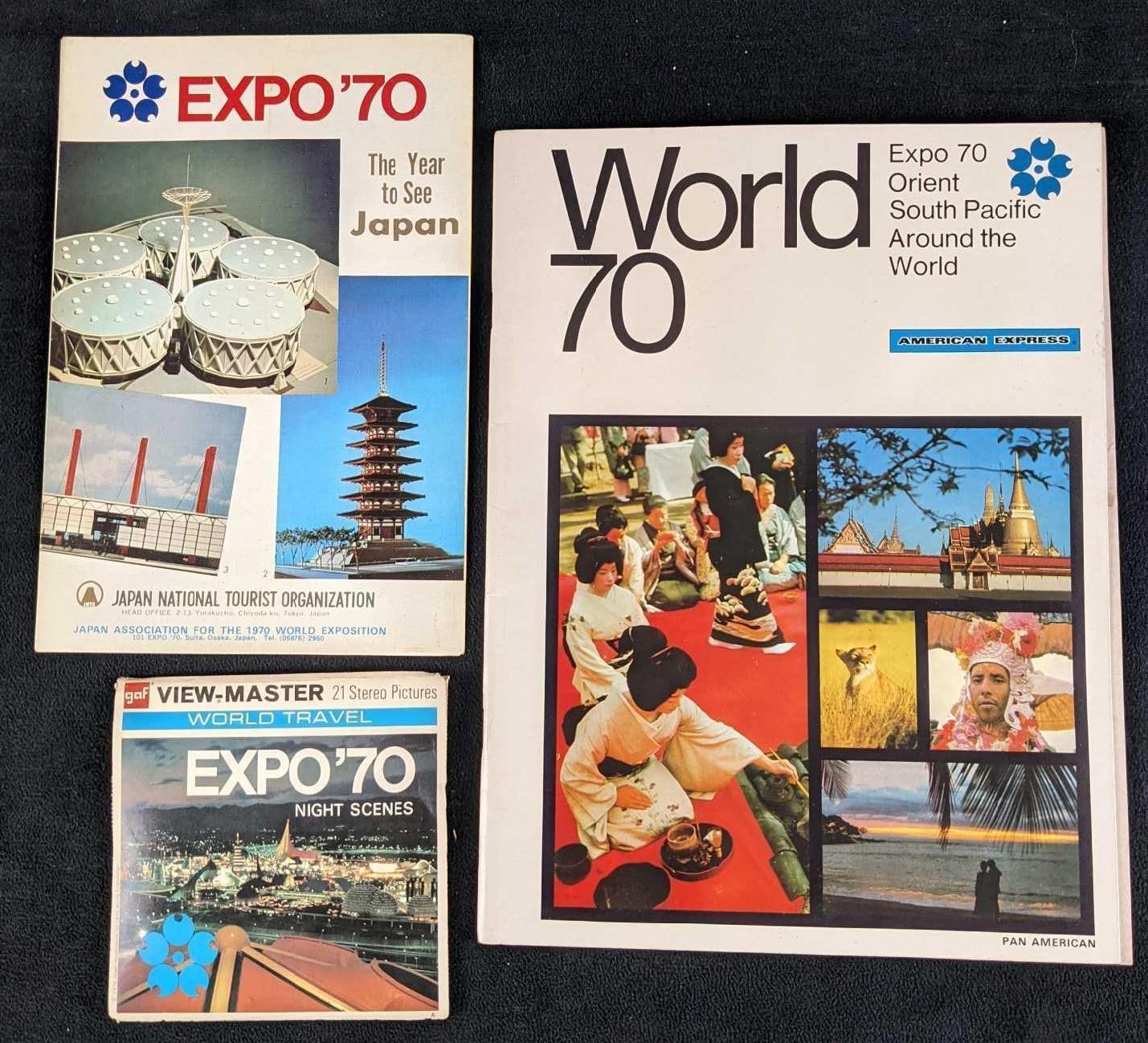 Expo '70 Vew-Master Reels And Guides