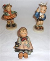 Vintage Hummel figurines.