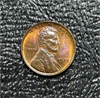 1928 US Lincoln Cent Gem BU