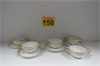 Vintage Limoges Cups & Saucers