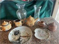 Ceramic teapot, Pottery, teapot, etc.