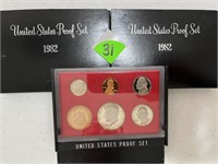 (3) 1982 Proof Mint Sets