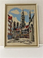 Vintage Shurer embroidery "Munich"