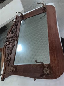 Wooden Framed Mirror 40x32.5x2