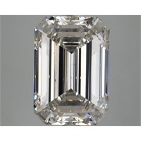 Igi Certified Emerald Cut 6.05ct Vs2 Lab Diamond