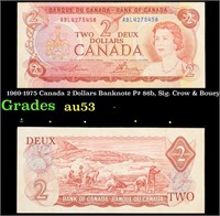 1969-1975 Canada 2 Dollars Banknote P# 86b, Sig. C