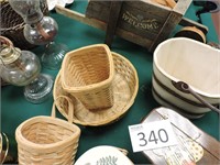 Large Bucket, Pot, and Oil Lamp Lot
