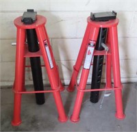 Pair of Sunex HD 10-ton Jack Stands