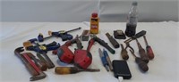 Tools including Milwaukee, stanley, Craftsman and