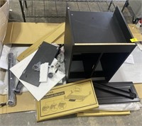 Wooden Computer Desk, Disassembled, 72x24x30in