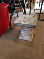 PLASTER PLANT STAND BASE