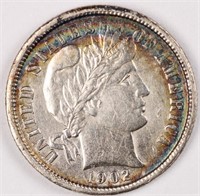 1908 Barber Dime