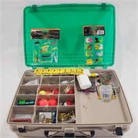 Tackle Box with Assorted Fishing Lures