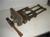 Under Bench Shop Vise  8 inches wide