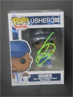 USHER RAYMOND SIGNED FUNKO POP COA