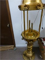 Lamp - 2 piece approx. 63" tall AS IS - motion oi