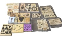 (55) Assorted Craft Stamps