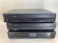 DVD/VHS and CD player bundle