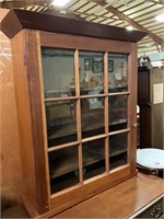 40” by 30” cabinet with 4 shelves