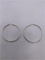 STERLING SILVER PIERCED EARRINGS